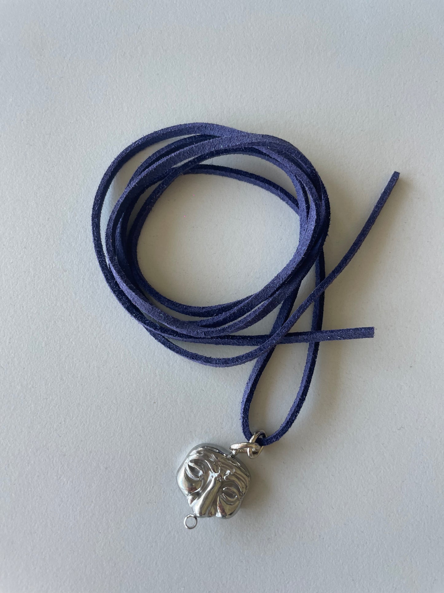 Chocker Maschera blu