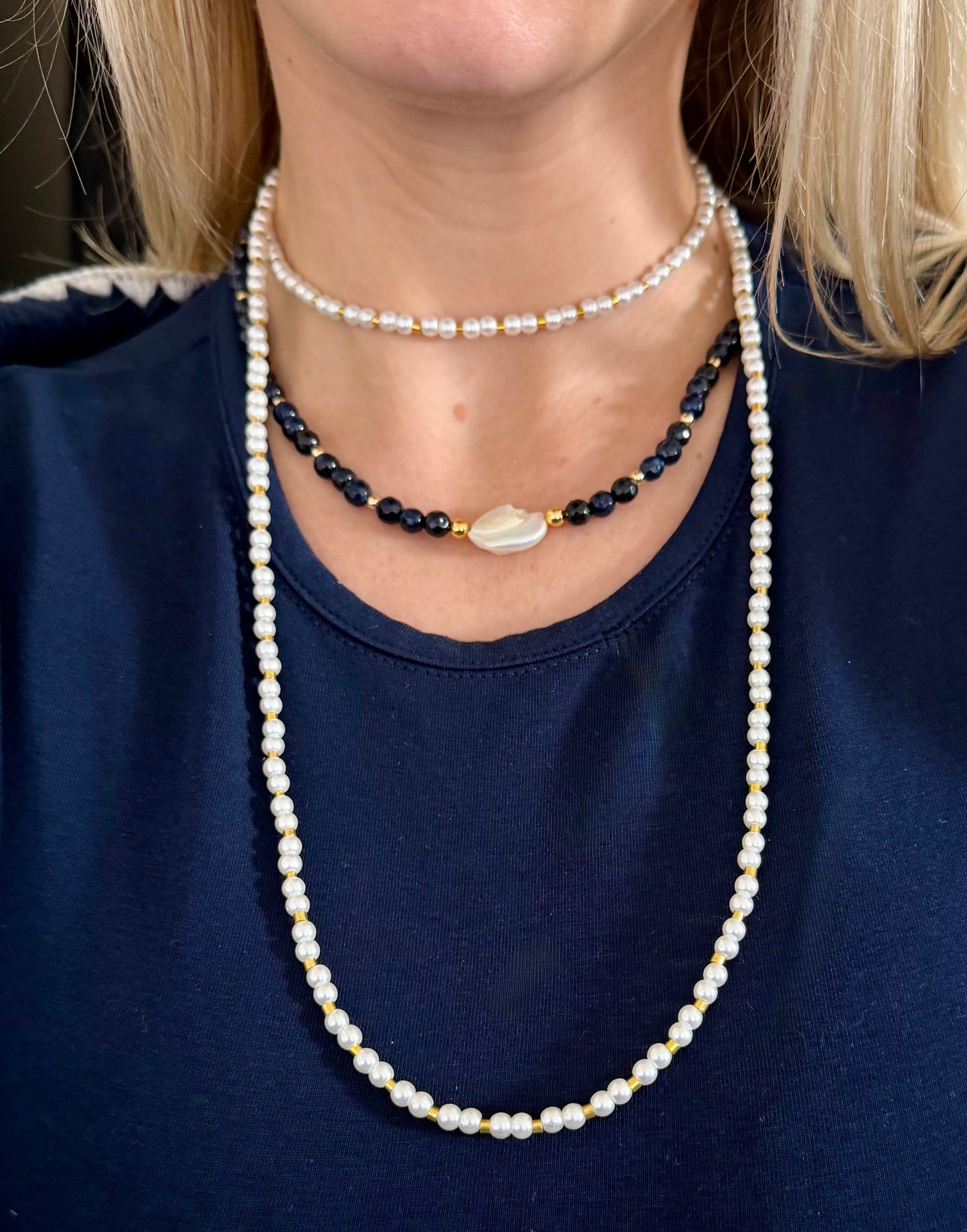 Collana Long pearl
