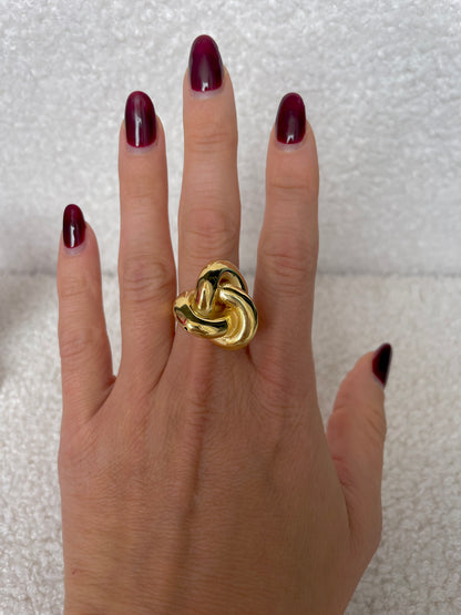 NODO gold anello