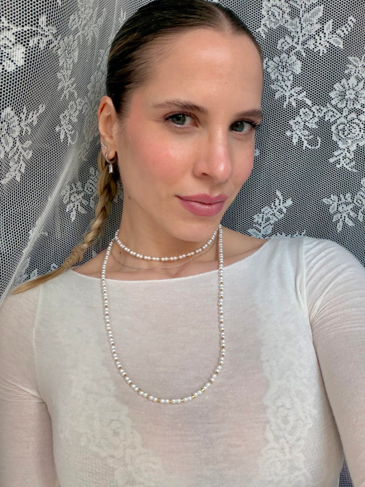 Collana Long pearl