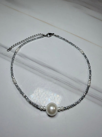 Collana Perla D'argento
