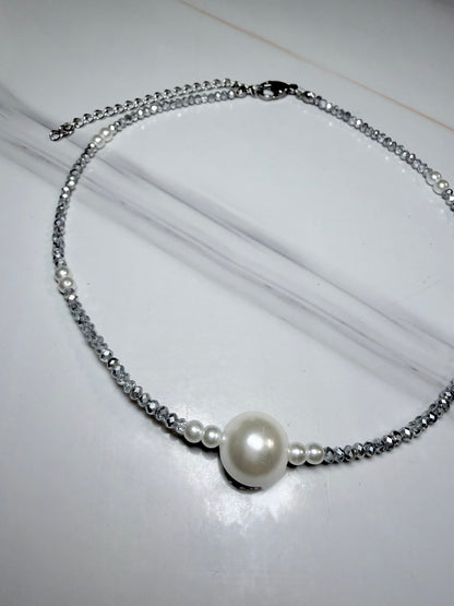 Collana Perla D'argento