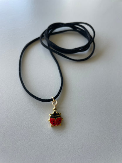 Choker Coccinella Black