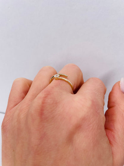 ANELLO STAR DOPPIO GIRO