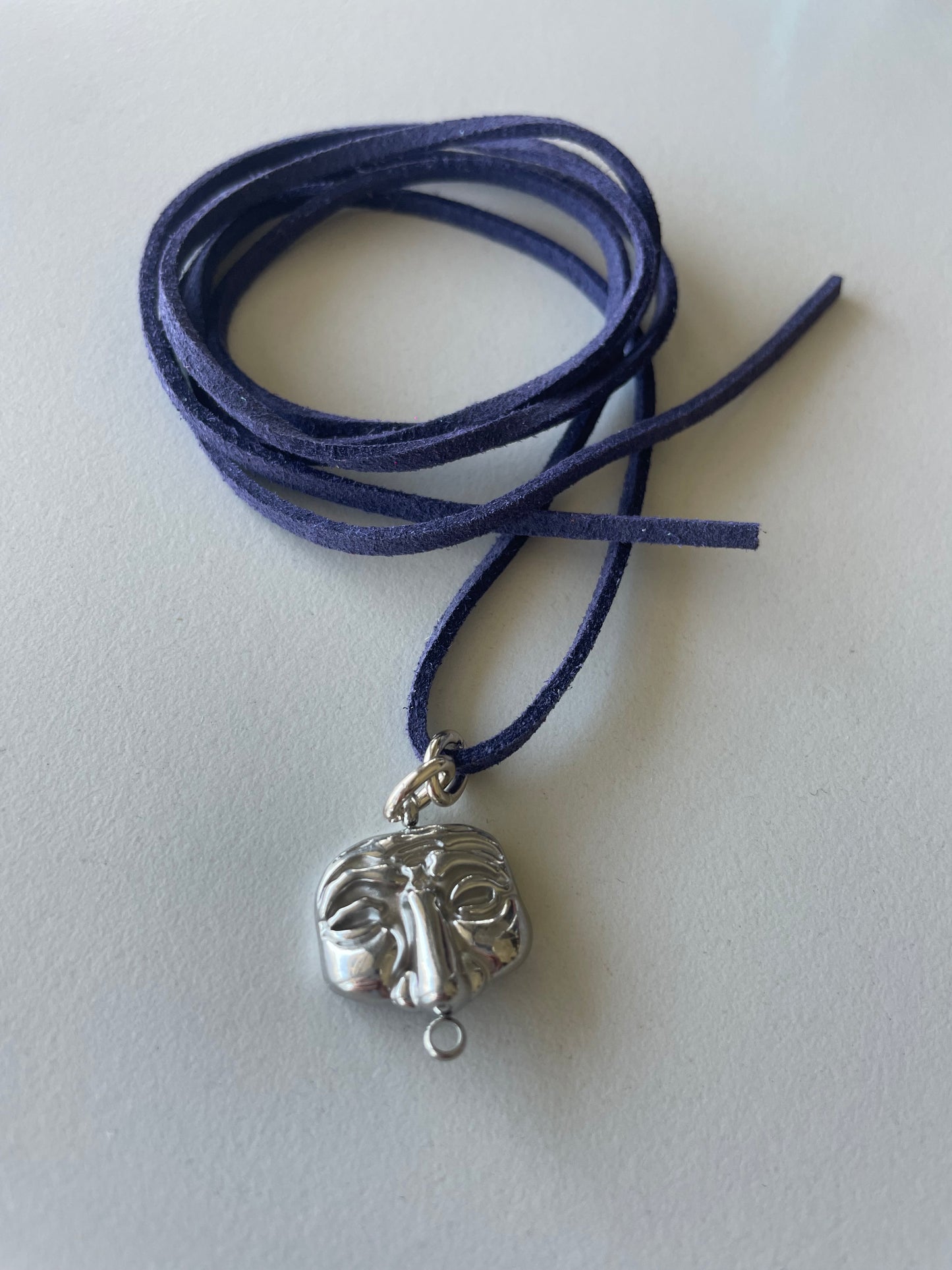 Chocker Maschera blu