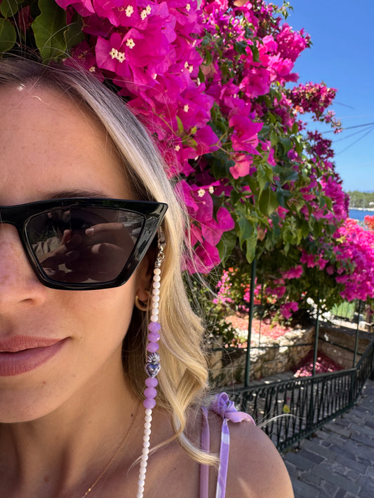 Catena cuore sacro violet