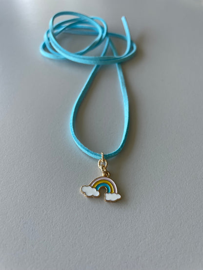 Choker Arcobaleno celeste