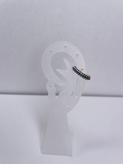 EARCUFF BLUE GOLD