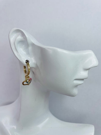 HOOP COPPIA DI CUORI