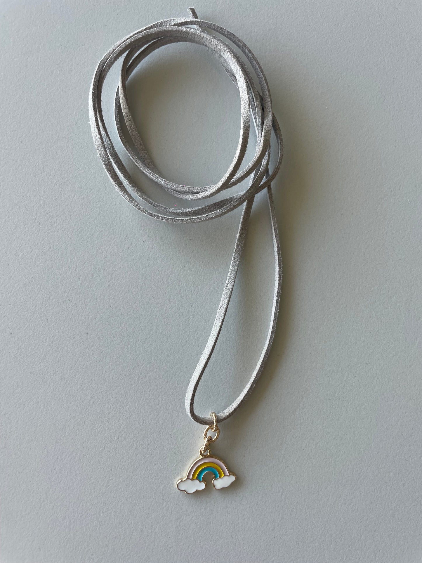 Choker Arcobaleno grigio