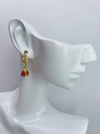HOOP COCCINELLA GOLD