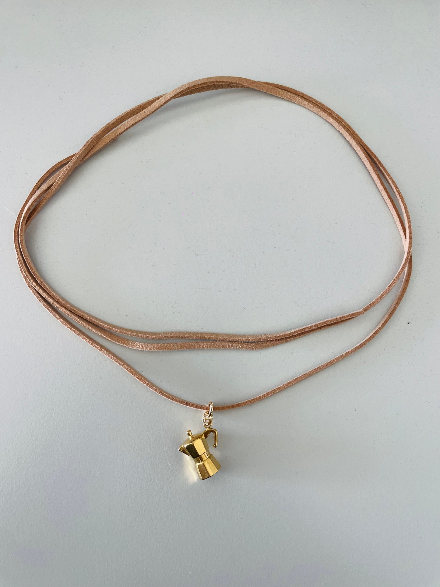 Choker Coffe gold