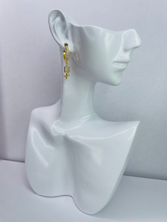 HOOP TULY BIANCO GOLD